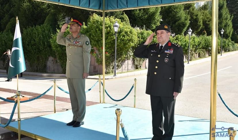 COAS Gen Asim Munir Turkiye visit