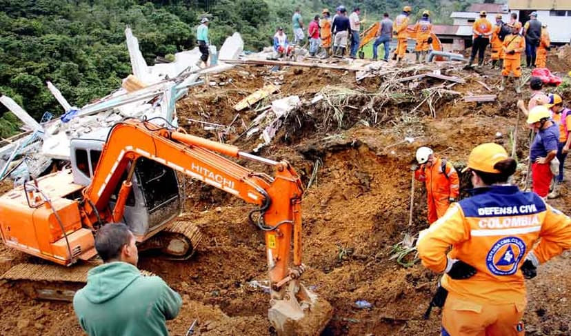 Colombia landslide