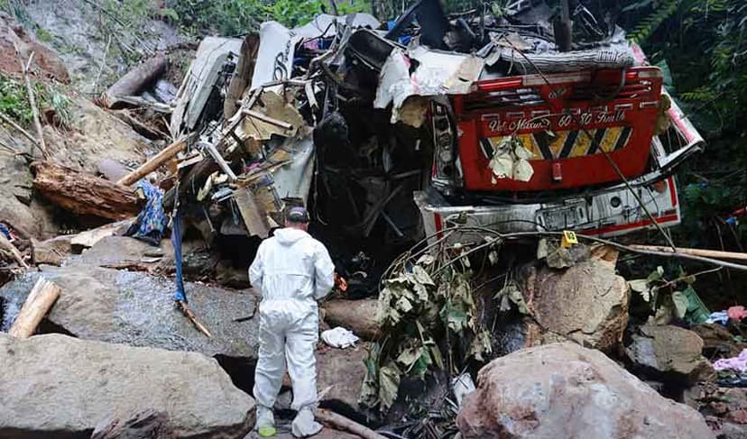 Colombia school bus accident
