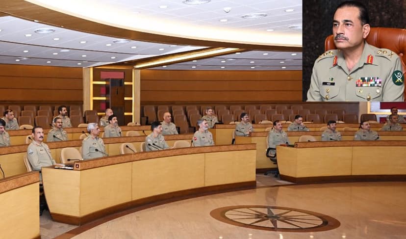 Corps Commander Conference ISPR