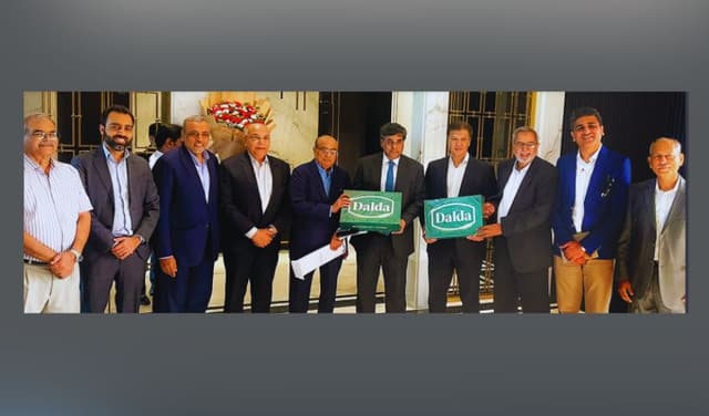 L to R: Mr. Inam Bari, Mr. Jahangir Rasheed, Mr. Abdul Rasheed Janmohammed, Mr. Perwaiz Hasan Khan, Mr. Mohammed Bashir Janmohammed, Mr. Gohar Ejaz, Mr. S.M. Tanveer, Mr. Mohammad Rabbani, Mr. Aziz Jindani, and Mr. Aftab Diwan