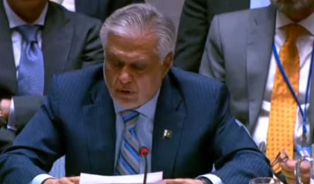 Dar reiterates Pakistan’s principled stand, solidarity on Palestinian Issue (Courtesy: @ForeignOfficePk)