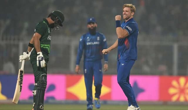 David Willey celebrates – AFP