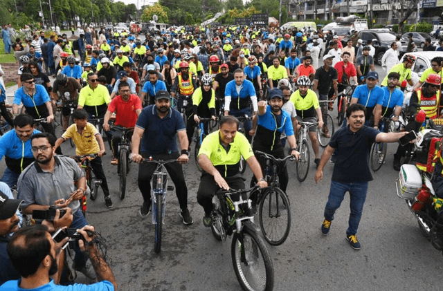 Lahore cycling event