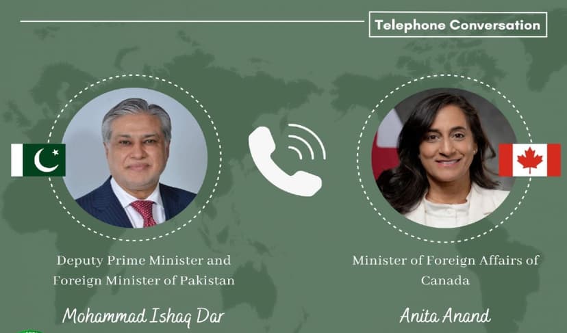 Pakistan, Canada stress need for immediate reduction in regional tensions (Courtesy: @ForeignOfficePk)