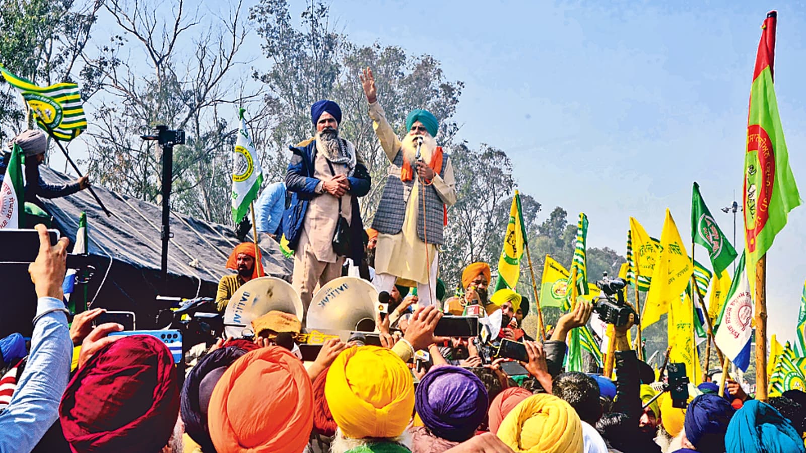 Delhi Farmers Protest
