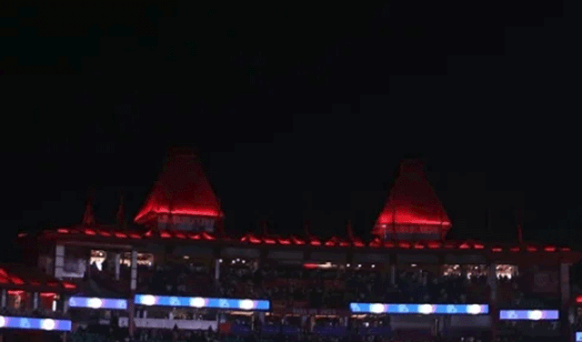 Blackout in Dharamshala as IPL match suspended over security reasons (Courtesy: Online)