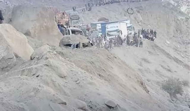 Diamer landslide