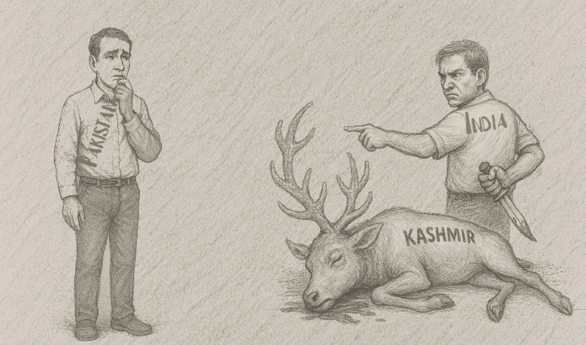 Blaming Pakistan for every security lapse in India and the states it controls is New Delhi’s favorite fig leaf.