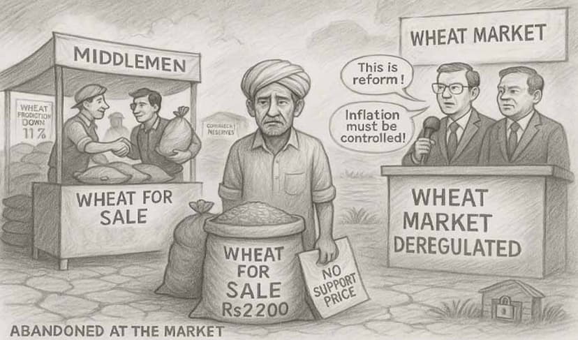 Wheat support price is the only thing that gives farmers a sense of stability.
