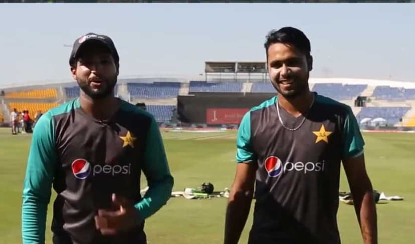 Faheem Ashraf and Imamul Haq – File