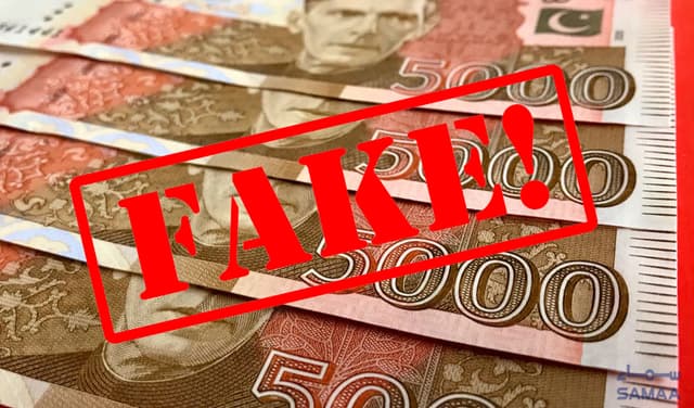 Fake currency notes