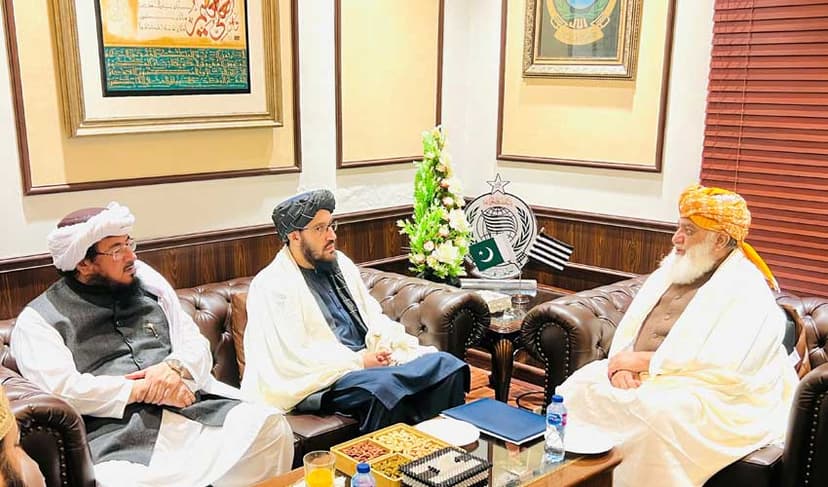 Fazl meets Afghan envoy – @juipakofficial