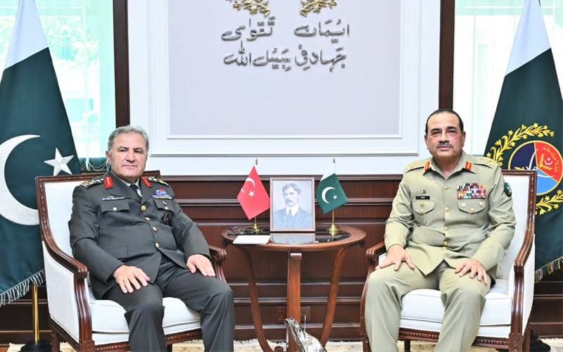 Turkish Land Forces commander meets Pakistan's top military leadership (Courtesy: File)