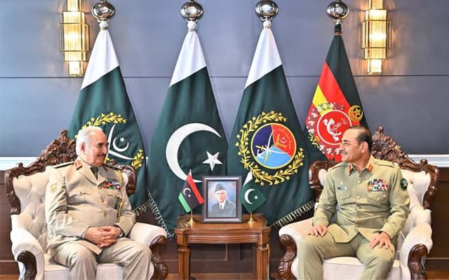 Pakistan, Libya army chiefs reaffirm commitment to bilateral cooperation (Courtesy: File)