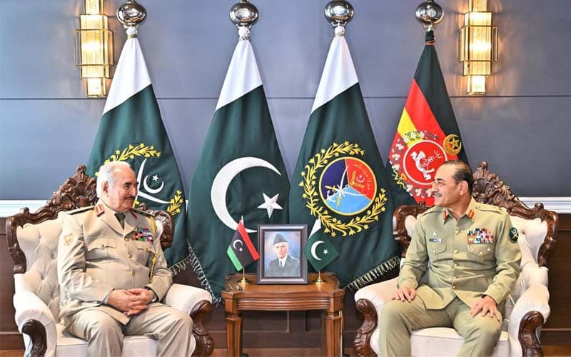 Pakistan, Libya army chiefs reaffirm commitment to bilateral cooperation (Courtesy: File)