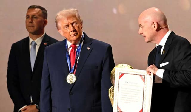 At the 2026 World Cup draw, the winner is... Donald Trump (Courtesy: File)