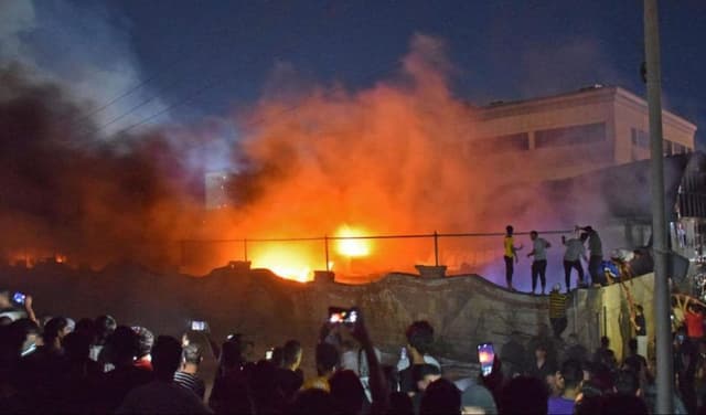 Fire at wedding in Iraq