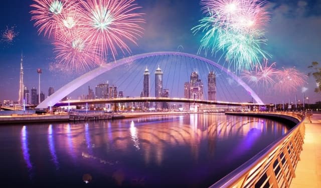 Fireworks in Dubai