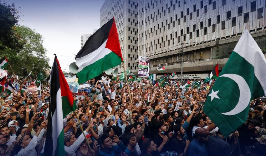 Pakistan Palestine flag Pakistan Palestine flag