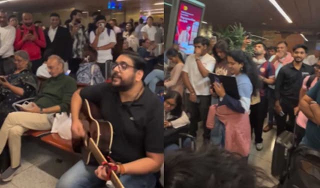 Passenger holds music gathering at airport amid flight cancellations (Courtesy: File)