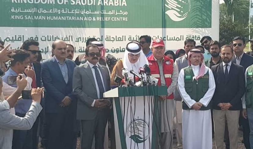 Saudia sends relief goods for flood victims in northern Pakistan (Courtesy: File)