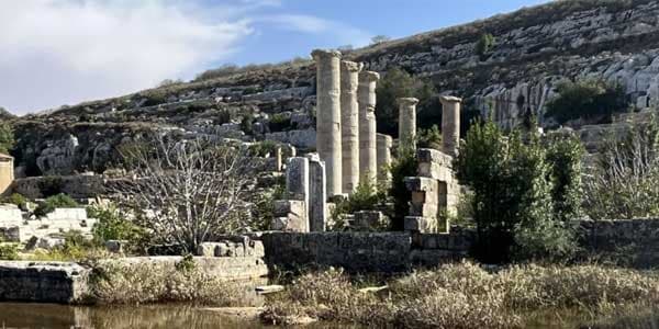 Floods threaten UNESCO treasures in ancient Cyrene