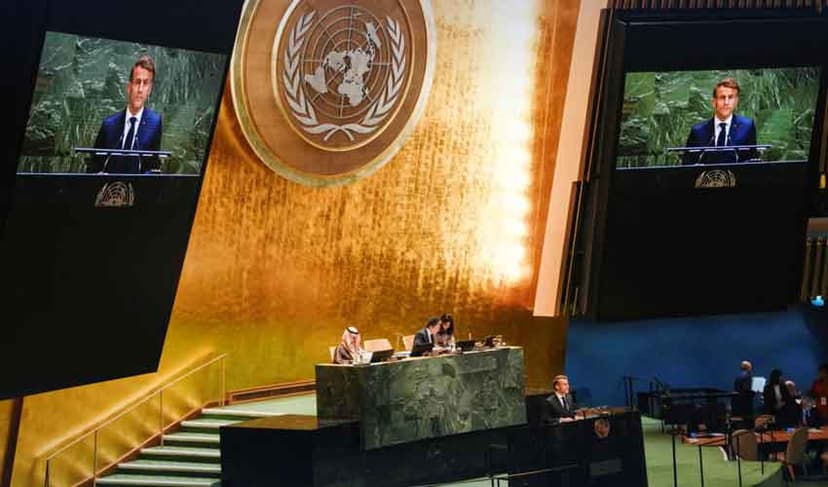 France recognises Palestine at UN