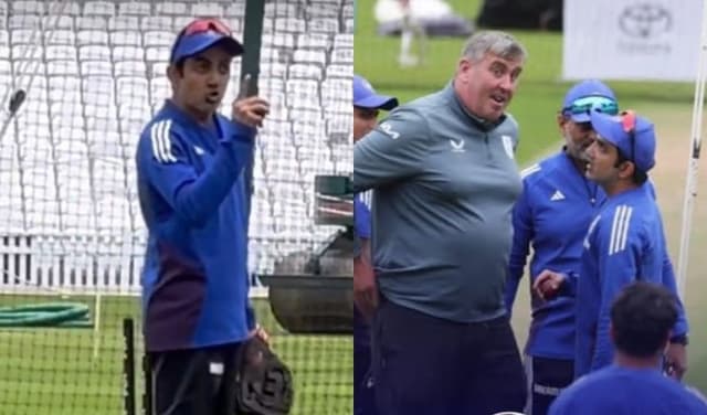 Gambhir involved in heated exchange with Surrey groundsman (Courtesy: Online)