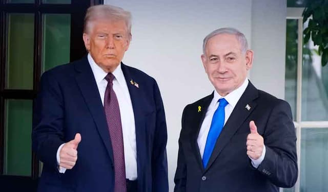 Trump and Netanyahu