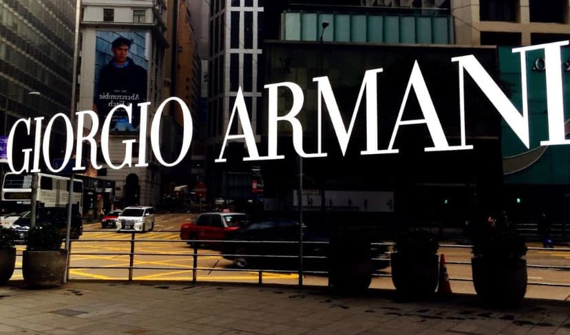 Giorgio Armani fashion house