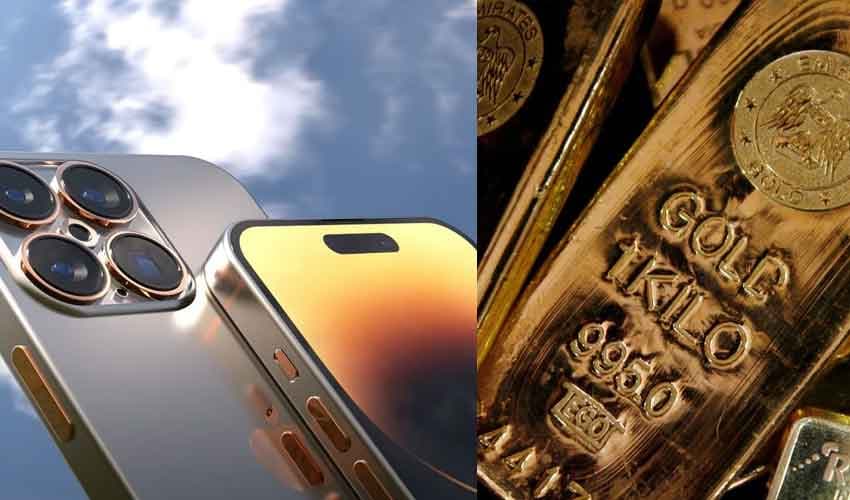 Gold and iPhone sales