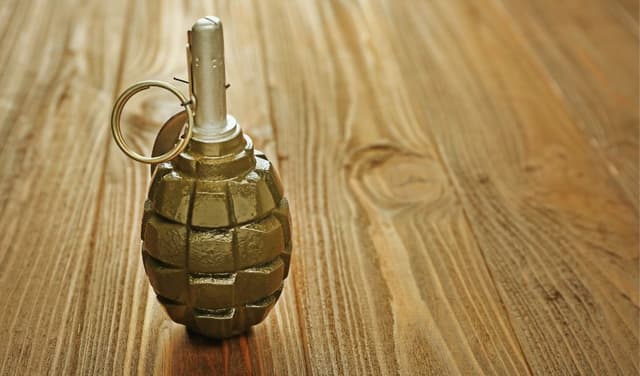 Grenade attack