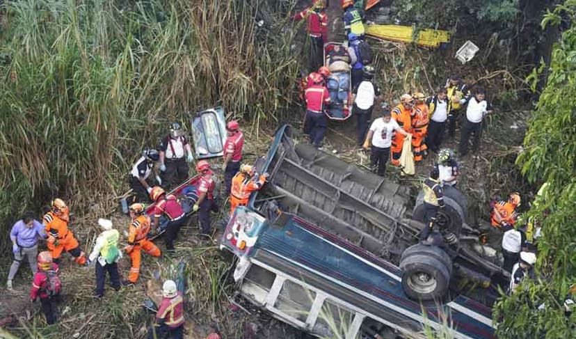 Guatemala bus crash