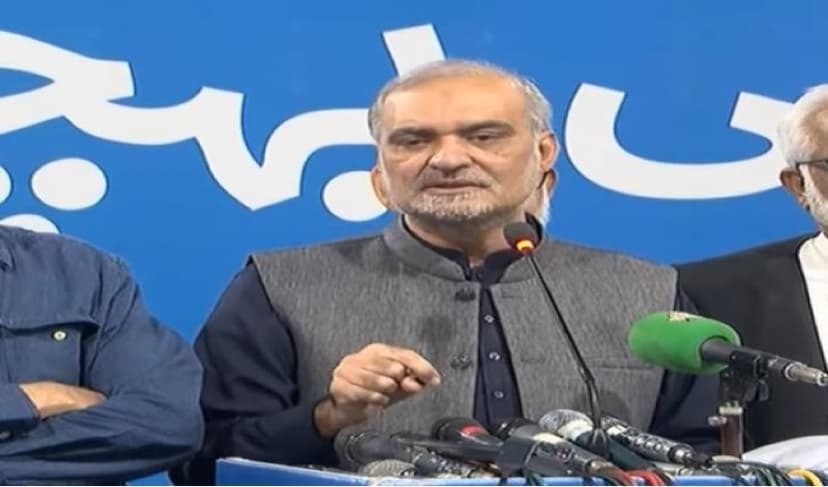 JI emir makes statement, says 20pc Americans stand with Hamas, Palestinians (Courtesy: Online)