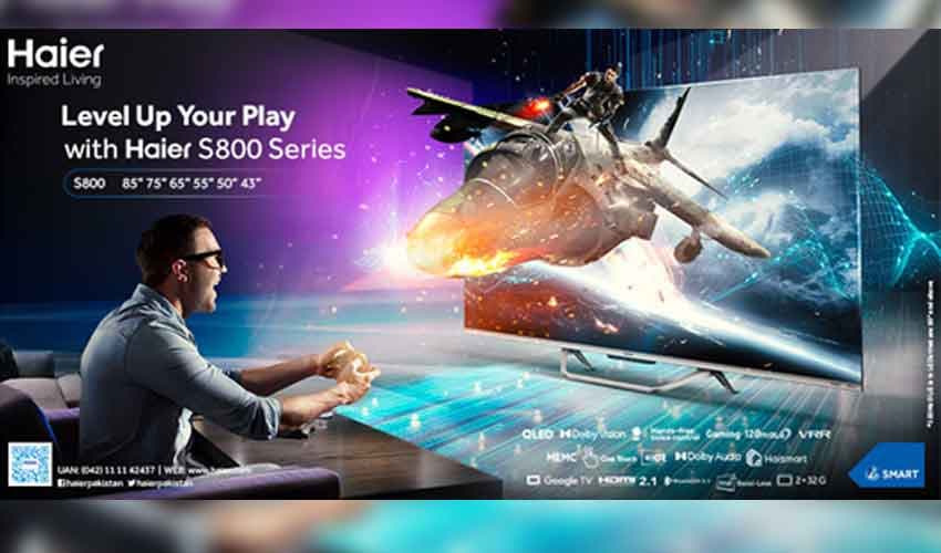 Haier S800 LED TV. Photo: PR