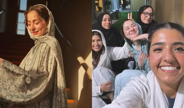 Renowned actress Hania Aamir performs Hajj (Courtesy: Online)