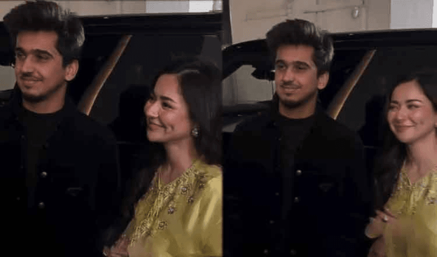 Hania Amir and Saim Ayub Hania Amir and Saim Ayub