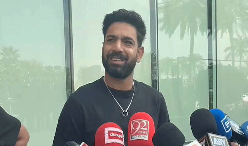 Haris Rauf says not satisfied with own performance (Courtesy: Online) Haris Rauf says not satisfied with own performance (Courtesy: Online)