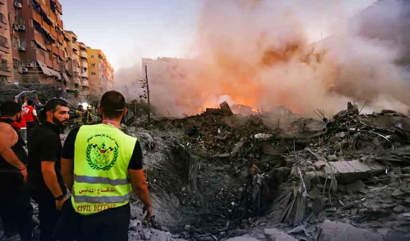 Hezbollah HQ struck