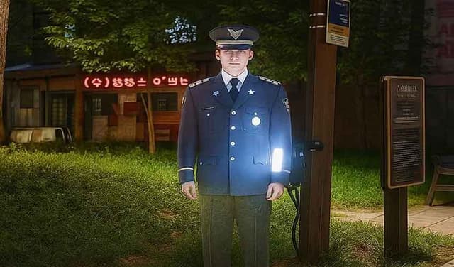 Holographic police officers introduced in Seoul to curb crime (Courtesy: @yupthtexists)