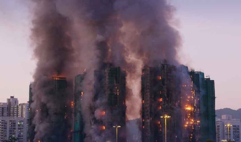 Hong Kong buildings fire