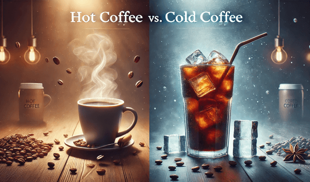 Hot Coffee Vs Cold Coffee