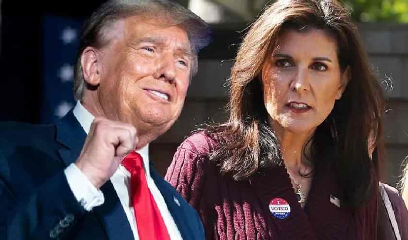 Donald Trump and Nikki Haley/ File Photo
