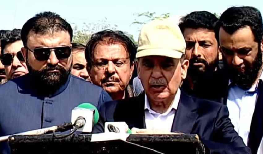 PM Shebaz Sharif in Gwadar/ File Photo
