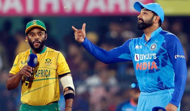 India and South Africa captains