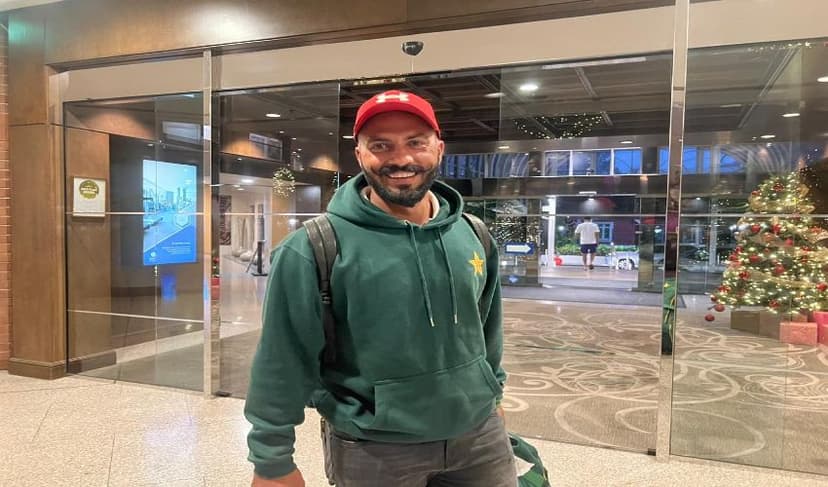 Sajid Khan reaches Australia