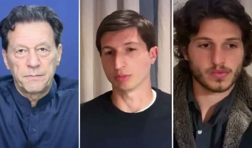 Imran Khan and sons