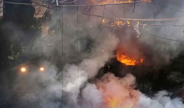 New Delhi fire