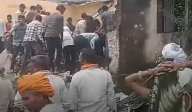 Rajasthan school roof collapse